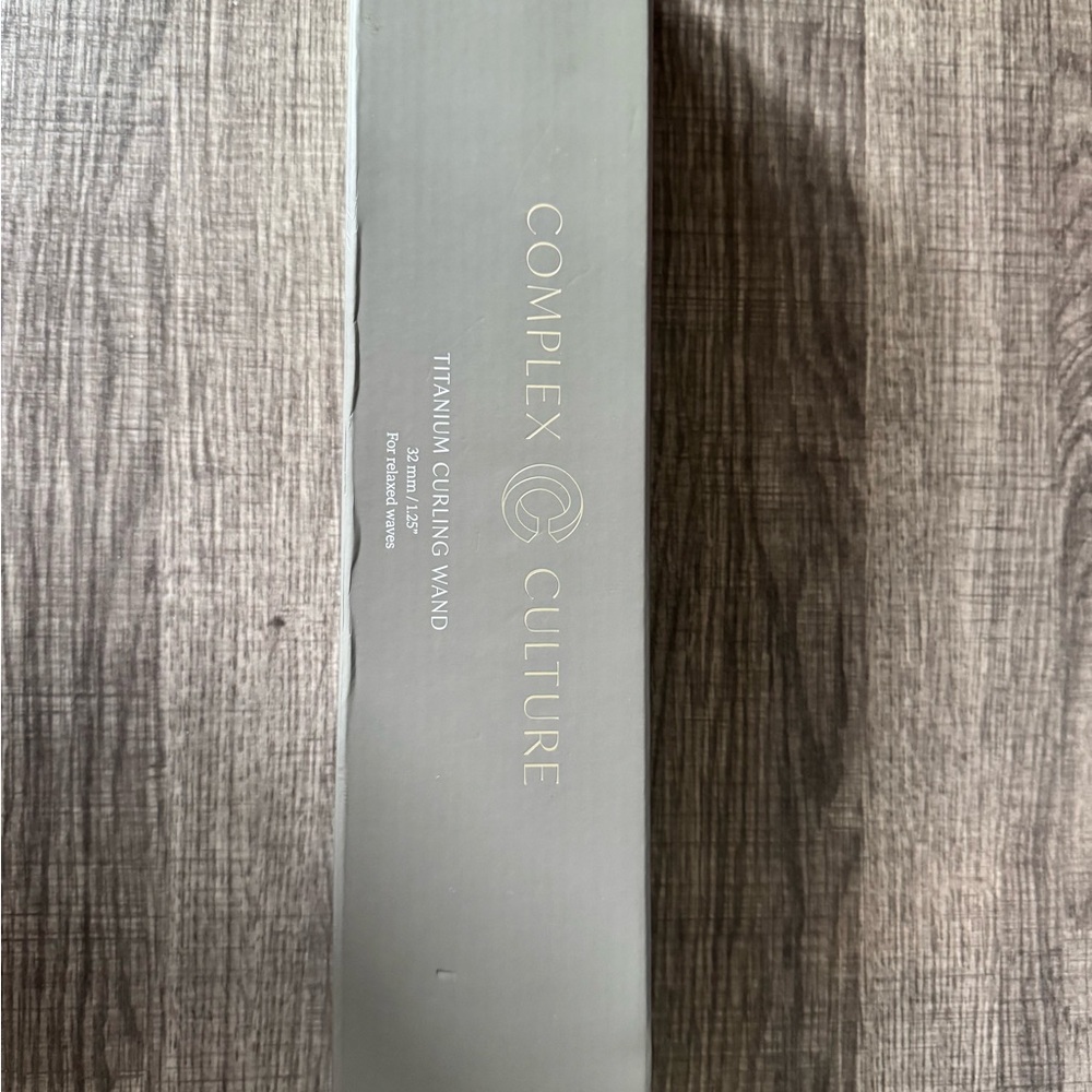 Complex Culture Titanium Curling Wand